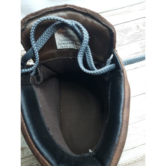 Men Cabela's 4 Sz 10M Brown Leather Ankle Boot Hunting Hiking Outdoors - Picture 15 of 16